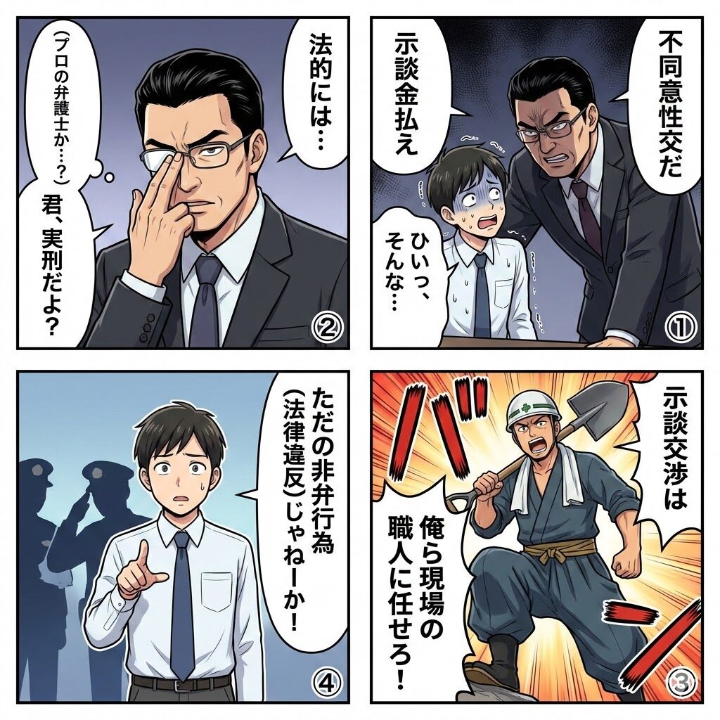 風俗トラブルマンガ