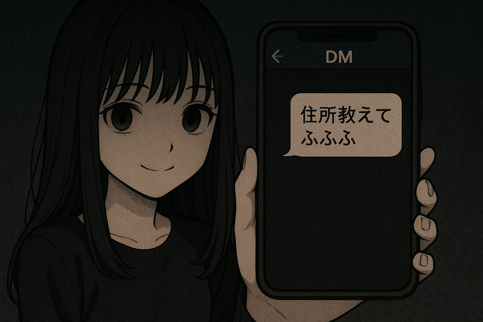 ＳＮＳでDM