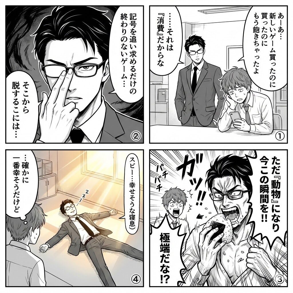 暇と退屈マンガ